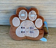Beverly Hills Teddy Bear Company Plush Bear PAw Radio 2AA battery /2006 Ages 3+