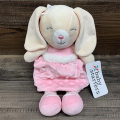 Baby Starters Plush Bunny Rabbit Stuffed Animal Pink Girl Minky Lovey 12” Soft