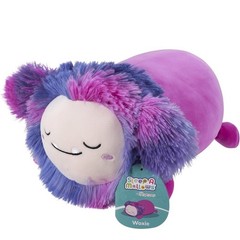 Squishmallows Original 12in Woxie The Magenta Bigfoot Sleepamallows Plush