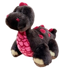 Ganz Cocoa Dinosaur Webkinz Brown Pink Stuffed Animal Plush Toy 9″ No Code HM338