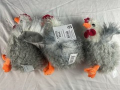 7 Way To Celebrate! Cute Shaggy Chicken Plush Lot Chicken Stuffed Animal