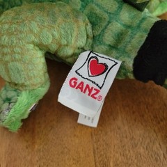 GANZ Webkinz Iguana HM340 NO CODE Plush Toy Stuffed Animal Lizard Reptile