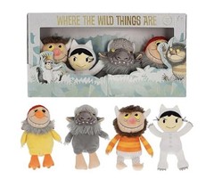 Where the Wild Things Are 4 Plush Gift Box by Kids Preferred New