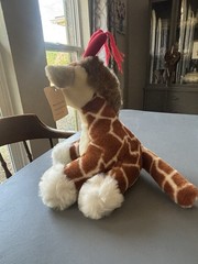 Vintage King Plush Royal Plush Giraffe Stuffed Animal Original Hangtag 1980sRare