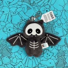 Jellycat Skeleton Bat Plush Keychain Gothic Halloween Cute Bag Charm