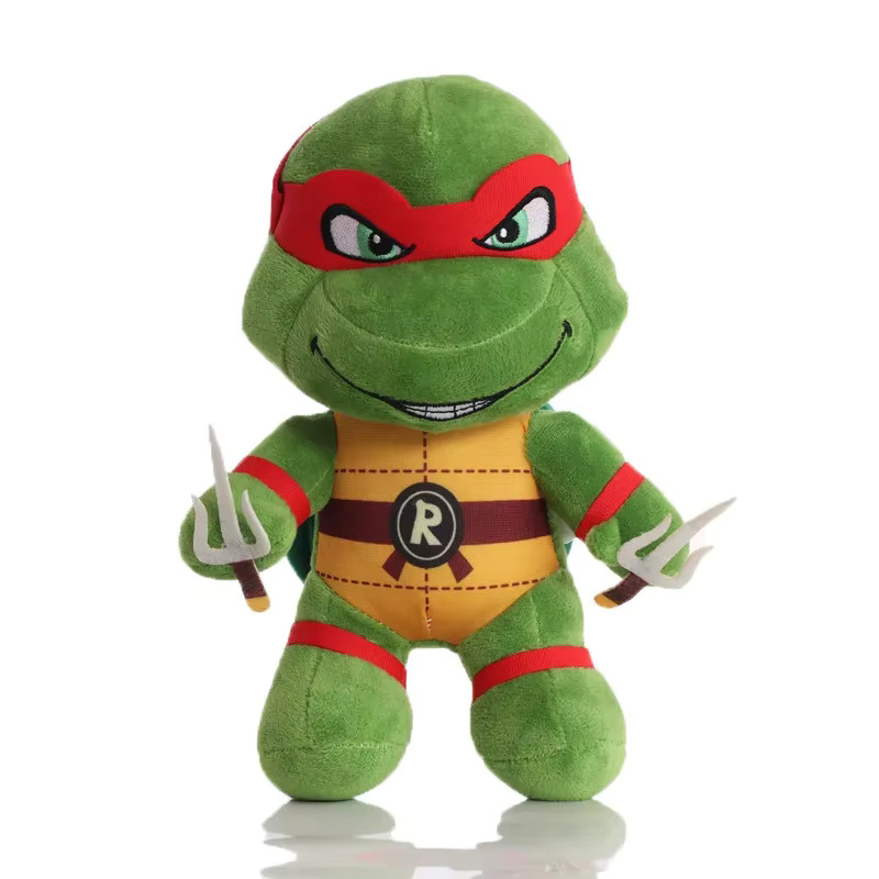 10″ Raphael Ninja Turtles Plush TMNT Stuffed Animal Toy Figure