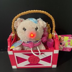 Barbie Farm Pig Pet Doctor Sweet Orchard Set 2019 Pig Talks and Makes Sounds NEW