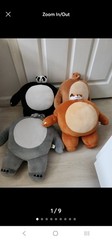 SET LOT Tiny Headed Kingdom 15IN Plush pip dorrit bagstock boz panda bear fox