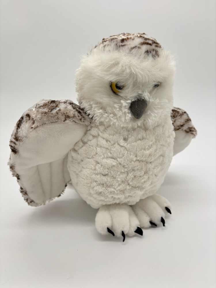 Wild Republic Snowy Owl Plush 15″ Stuffed Animal