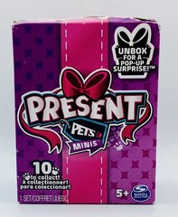 Present Pets Minis – 3″ Surprise Pet Plush Toy Damage Package Open Box