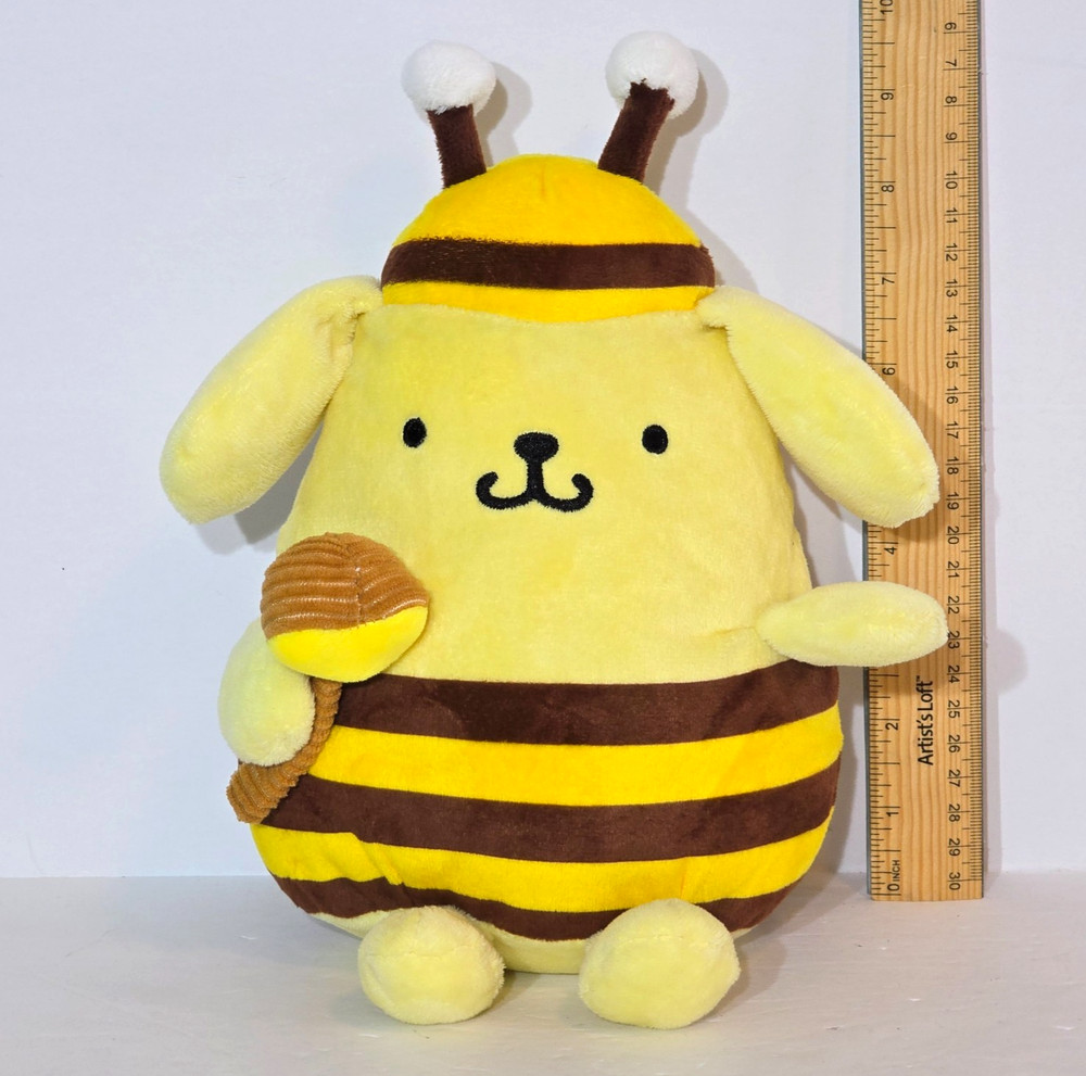 Pompompurin Bumble Bee 9.5″ Plush Toy Sanrio Hello Kitty & Friends Easter