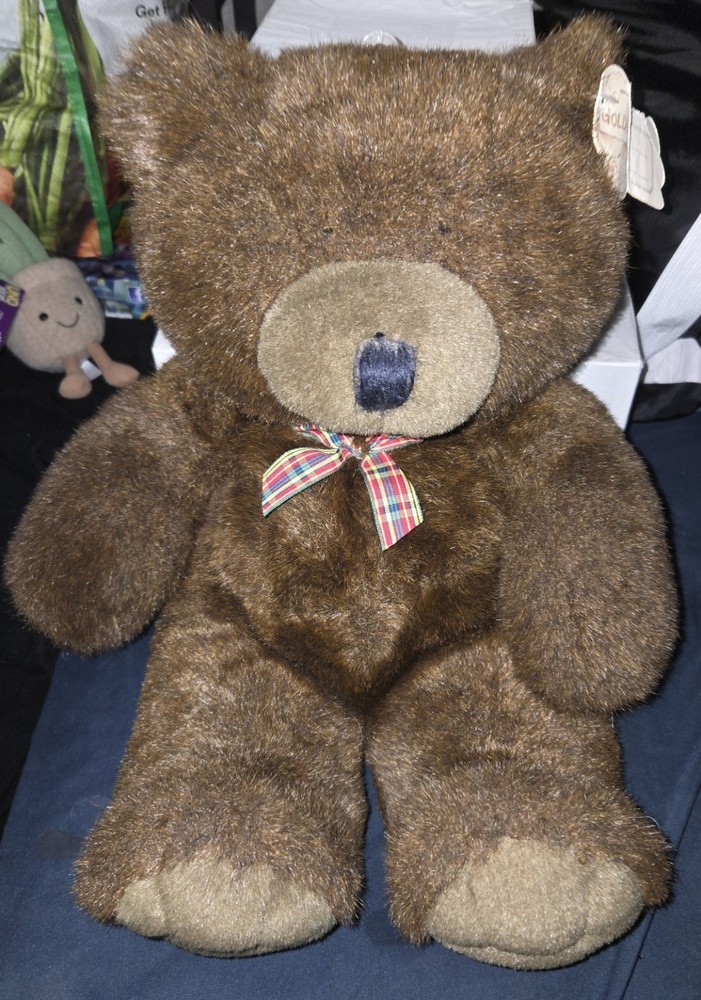 GOLDEN BEAR, CO..LTD 10″ Plush Brown Teddy Bear