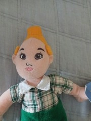 Warner Bros. Studio Store Wizard of Oz Munchkin Plush Small Doll 1998