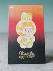 POP MART Labubu Rock The Universe Vinyl Plush Doll From The Big Into Energy New