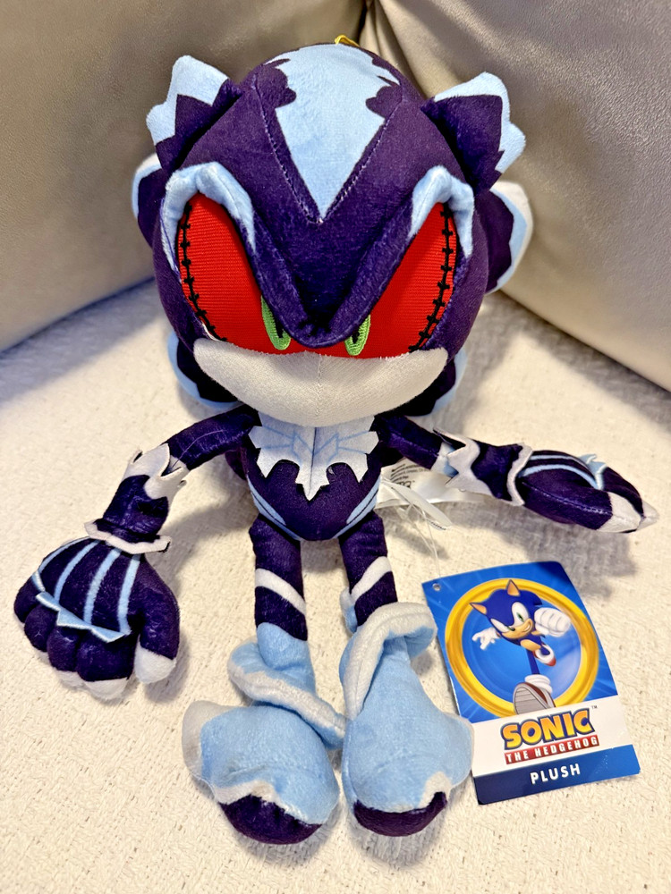Sonic The Hedgehog – Mephiles The Dark Type 3 Plush 10″ Great Eastern!