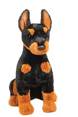 Maverick 18″ DLUX Doberman Pinscher Douglas Plush Stuffed Animal Dog Puppy Doll
