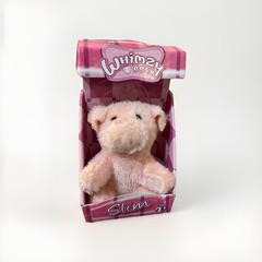Whimzy Pets Mini Plush Pig Slim Tiny Plush – New In Box 2010 Retired