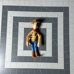 Disney Woody Action Figure Stuffed Toy Yellow Plaid Cowboy Boots Sheriff