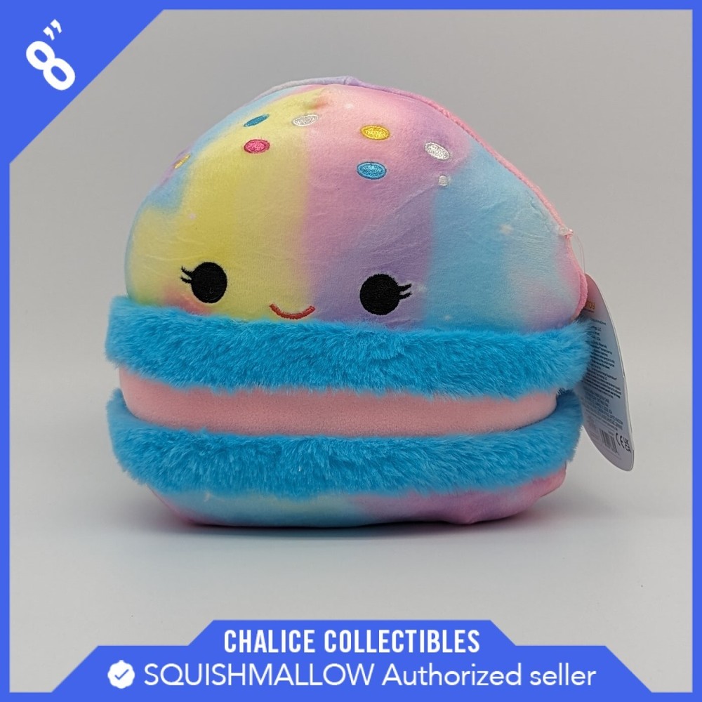 Squishmallow Kellytoy Perfect Pair 8″ Amandine the Macaroni Plush NWT NEW Single