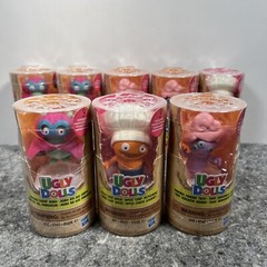 Lot of 8 Ugly Dolls Savvy Chef Wage Mermaid Maiden Tray Pancake Champ Jeero