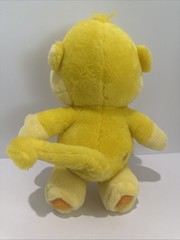 Vintage 12” Care Bears Cousins Playful Heart Monkey Plush 2004 Yellow