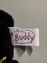 Scentsy Buddy Black Cat Plush Stuffed Animal Buddy Star Halloween
