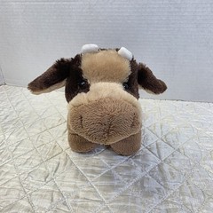 Webkinz Brown Cow HM197 Retired Ganz Plush Stuffed Animal Toy Farm No Code