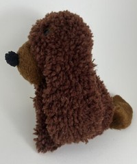 Vintage Rare 1983 Latch & Hug Huggables Brown Dog With Tongue Out 9” Plush