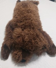 Chocolate Labrador Plush 44″ Body Pillow Plow & Hearth Cuddle Dog JUMBO SIZE