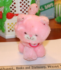 Strawberry Shortcake Custard Pink Cat Kitten 6″ Plush Kenner Stuffed Animal
