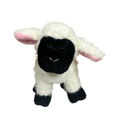 Ganz Webkinz Sheep 9″ White Stuffed Animal Plush Toy HM227 No Code Lamb Easter