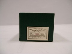 R John Wright Winnie-the-Pooh POCKET PIGLET w/COA & REG. CARD #2885/3500 jkdla
