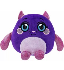 Mush Meez Candice Cat 6″ Squishy Pink Plush Kitty Coin Purse Valentine’s Day Lot