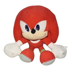 Sonic the Hedgehog Knuckles 12″ Plush Stuffed Doll Red Cartoon Video Game Theme