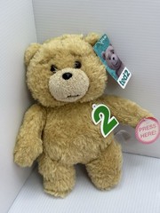 Ted 2: Talking Plush Tan Bear Doll 2014 Sound Doesn’t Work 8” Ted2 Faded Read