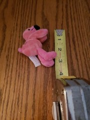 Whimzy Pets Mini Plush Pink Flamingo Bird Blip Toys 2010 2 Inch