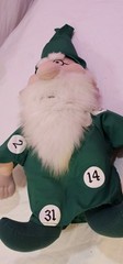 1994 Bearded Illinois State Lottery Plush Doll Wizard Of Odds, Bingo Style Balls