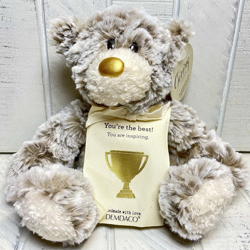 Demdaco Handmade With Love Giving Bear You’re The Best! You Are Inspiring Teddy