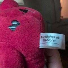 Five Nights at Freddy’s FNAF Foxy Fox Plush Red Small Washable 2016