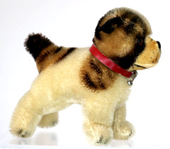 Steiff Bully Bully the French Bulldog 1950s Classic Mohair Germany 4.5 X 4