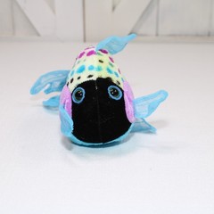 Ganz Webkinz Lil’Kinz Polka Back Fish HS524 Plush Stuffed Animal NO CODE