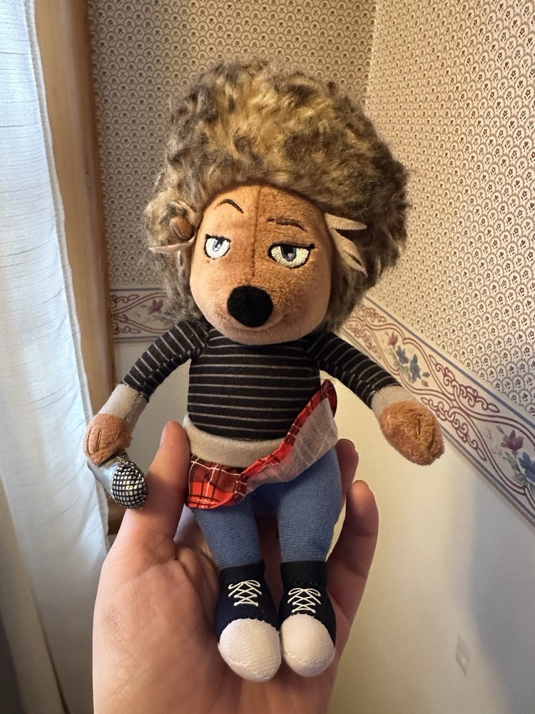 2017 TY BEANIE PORCUPINE NAMED “ASH” FROM MOVIE SING PLUSH/STUFFED ANIMAL
