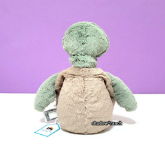 Jellycat Original Bashful Turtle + Tag Protector – Medium 11″ – Authentic – NWT