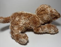 Aurora Goldendoodle Retriever Plush Brown White Mini Flopsie 9” Puppy Dog