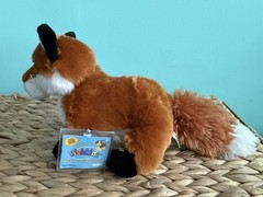 Ganz Webkinz Fox Plush HM171 Retired Stuffed Animal Toy Red Fox Sealed With Code