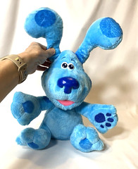 Blues Clues & You Peekaboo Plush Blue Dog Sound Interactive Tested Working