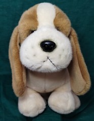 Russ Berrie Bixby Basset Hound Plush Puppy Dog 11″ Realistic Beagle