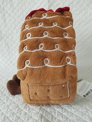 Jellycat NWT Amusable Gingerbread House Christmas Holiday Baking Candy Wreath