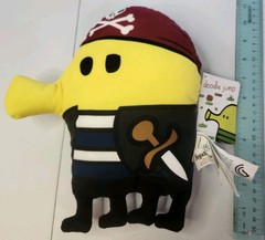 BNWT 2015 Doodle Jump Pirate Toy Factory Plush SEGA Video Game Yellow A287ed