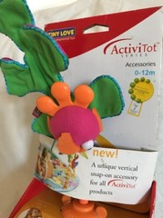 Tiny Love ActiviTot Accessory Vertical Snap On Toy Fish & Seaweed Crinkle Squeak
